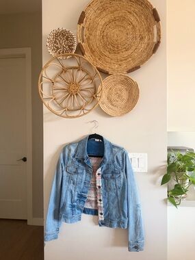 Roxy Denim Jacket in Medium Blue